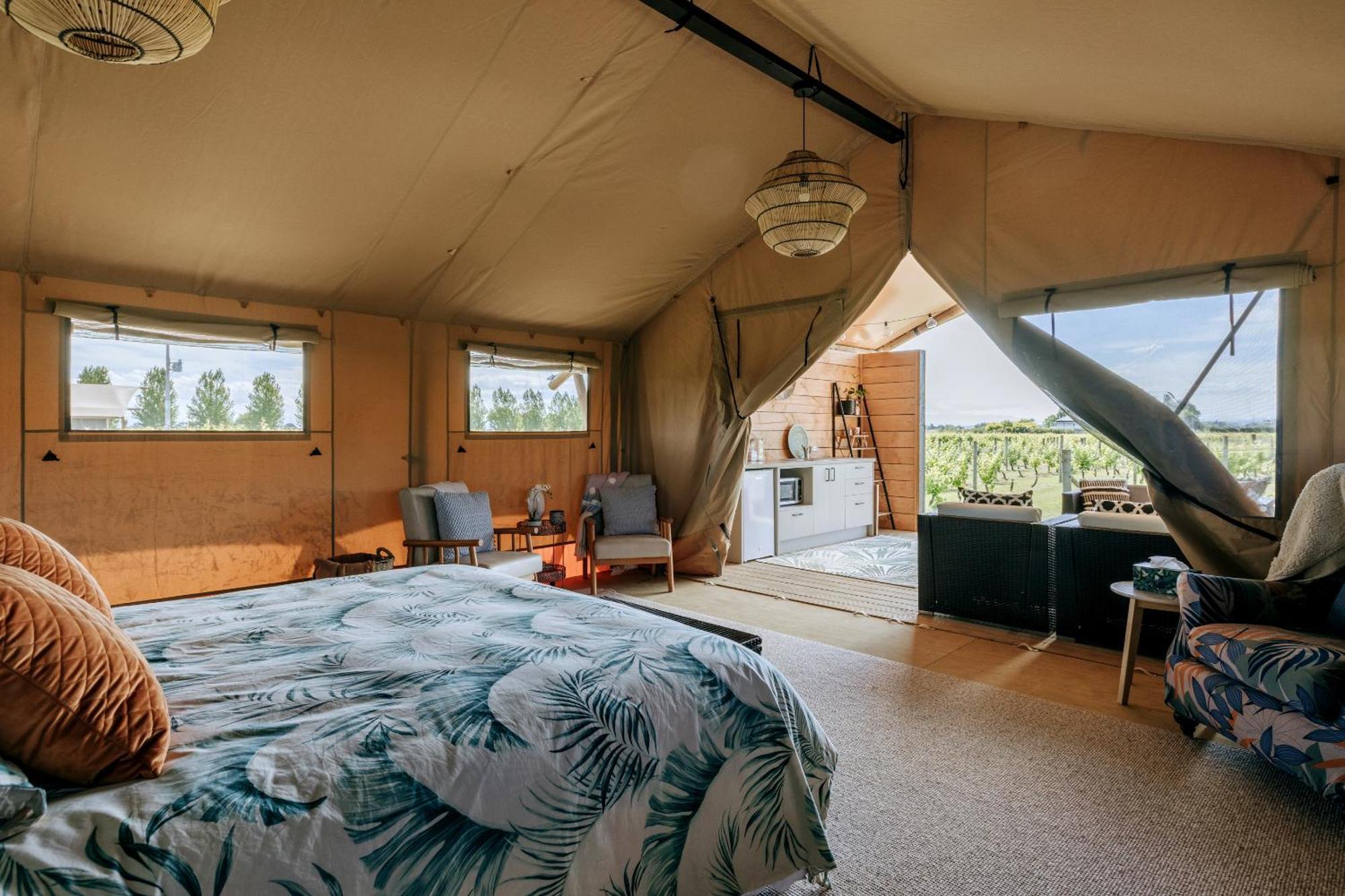 Villas & Vines Glamping Hastings Exterior foto