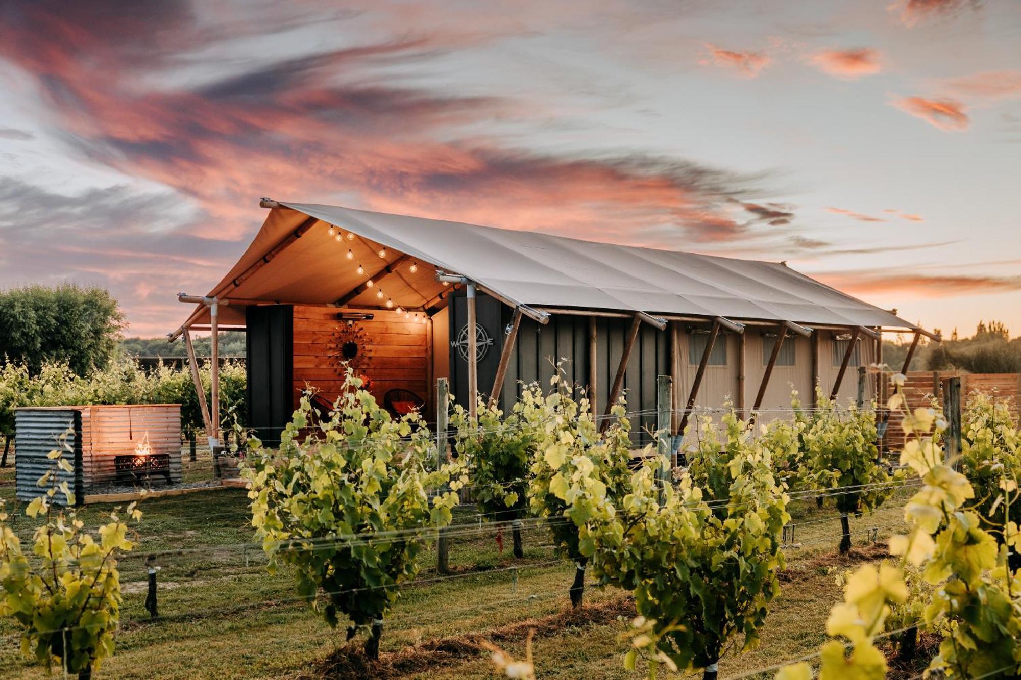 Villas & Vines Glamping Hastings Exterior foto