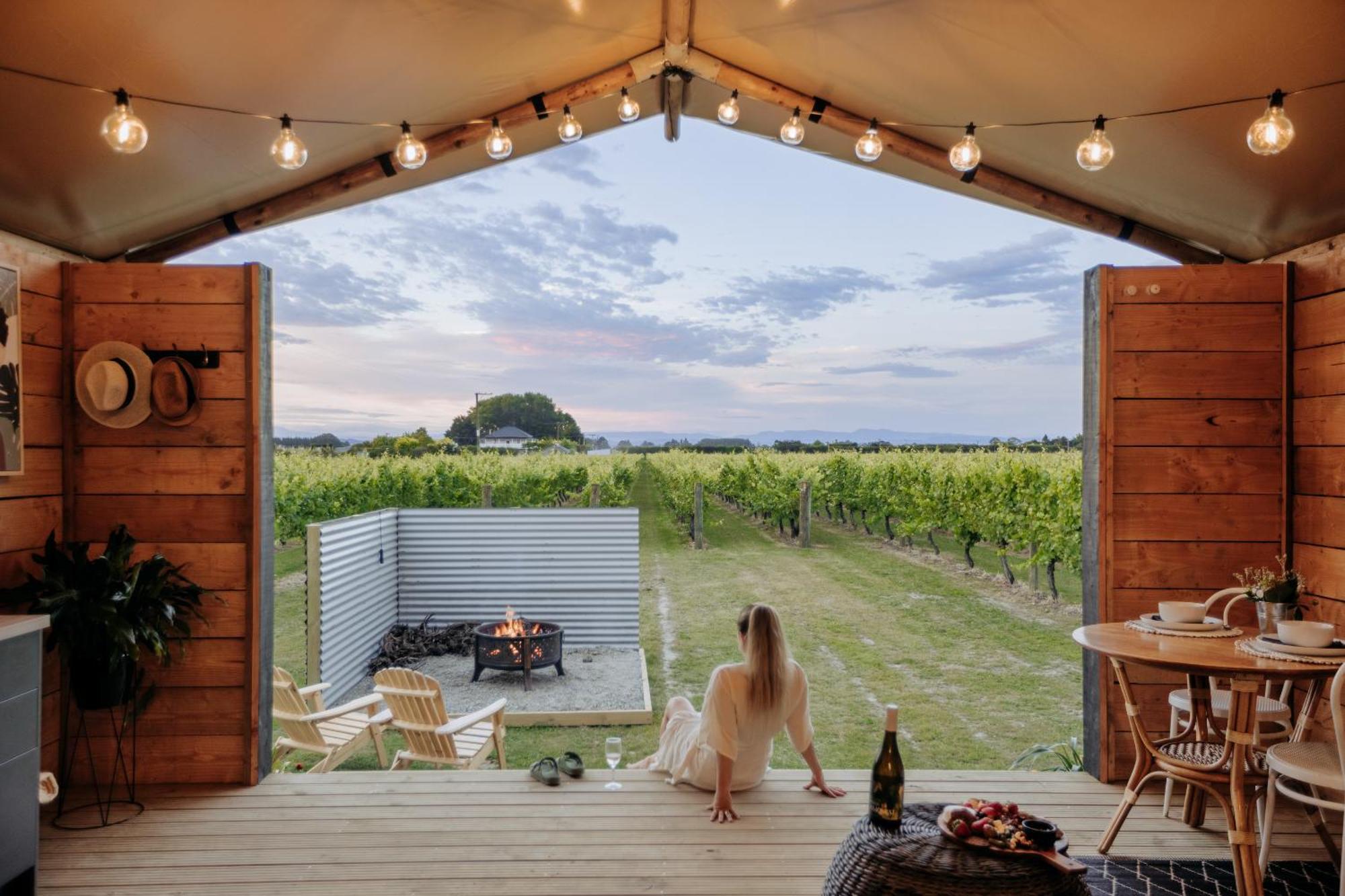Villas & Vines Glamping Hastings Exterior foto