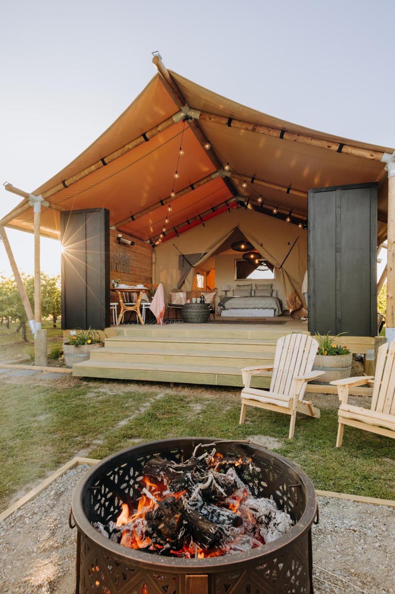 Villas & Vines Glamping Hastings Exterior foto